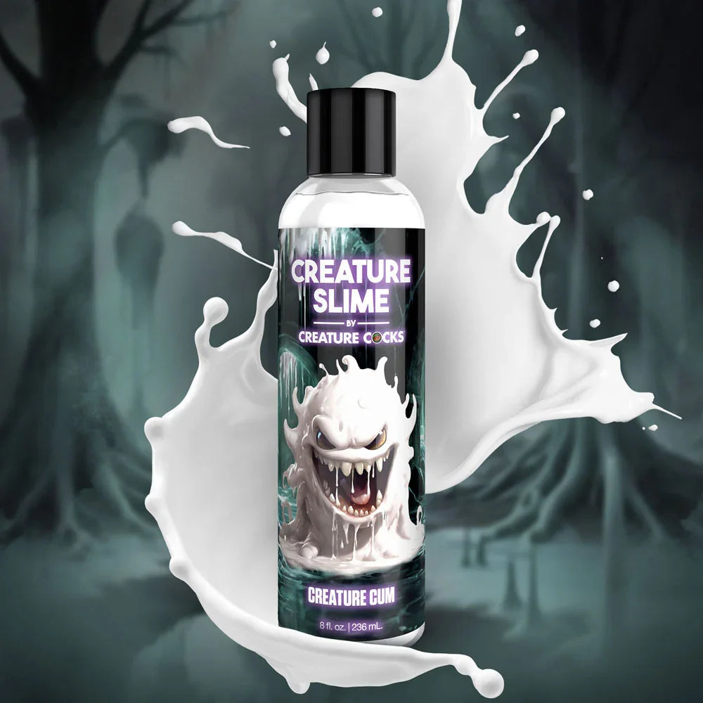 Creature Slime by Creature Cocks - Creature Cum - Cum Lubricant - 236 ml Pump Bottle - Take A Peek