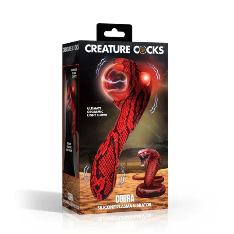 Creature Cocks Cobra Silicone Plasma Vibrator-AH734