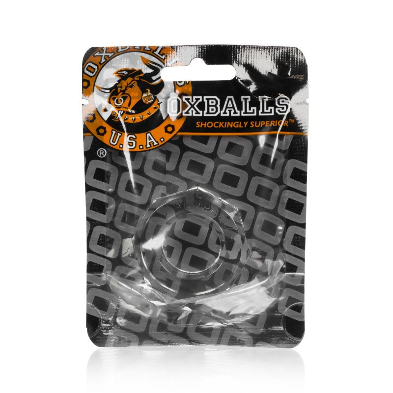 OXBALLS HUMPBALLS screw cockring CLEAR-AJ-1077-CLR