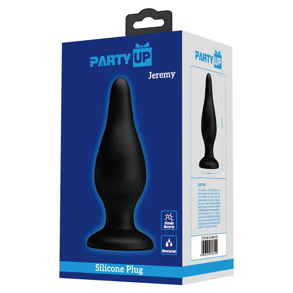 Party Up JEREMY Butt Plug - 15.4 cm Butt Plug - Take A Peek