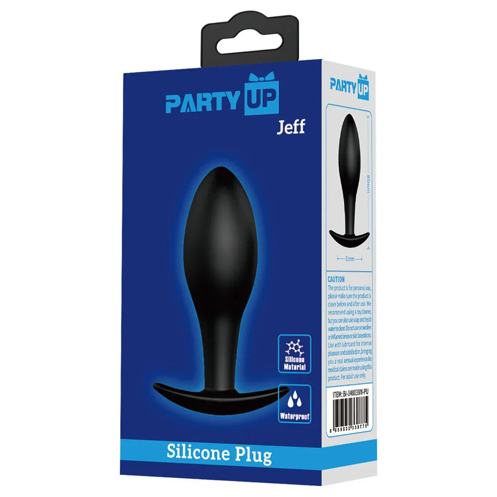 Party Up JEFF Silicone Plug - 8.5 cm Butt Plug - Take A Peek