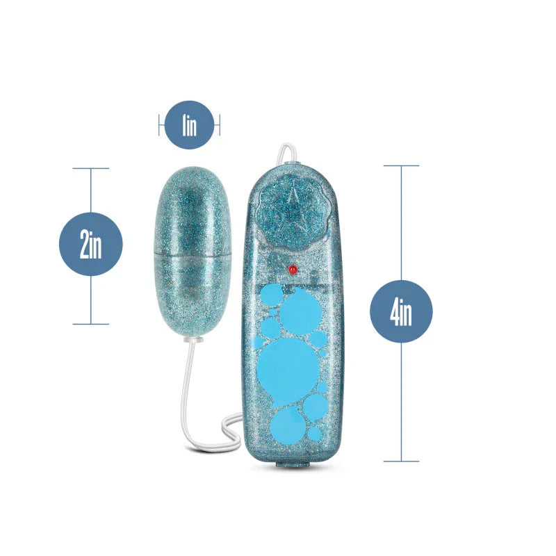 B Yours Glitter Power Bullet - - Glitter 5.5 cm Bullet - Take A Peek