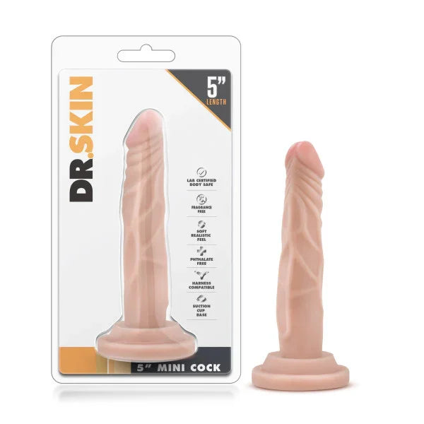 Dr. Skin 5'' Mini Cock - 12.7 cm Dong - Take A Peek