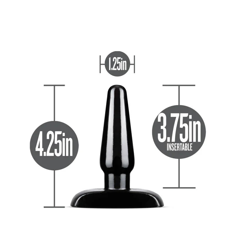 Anal Adventures Basic Anal Plug - Small - 10.8 cm Butt Plug - Take A Peek