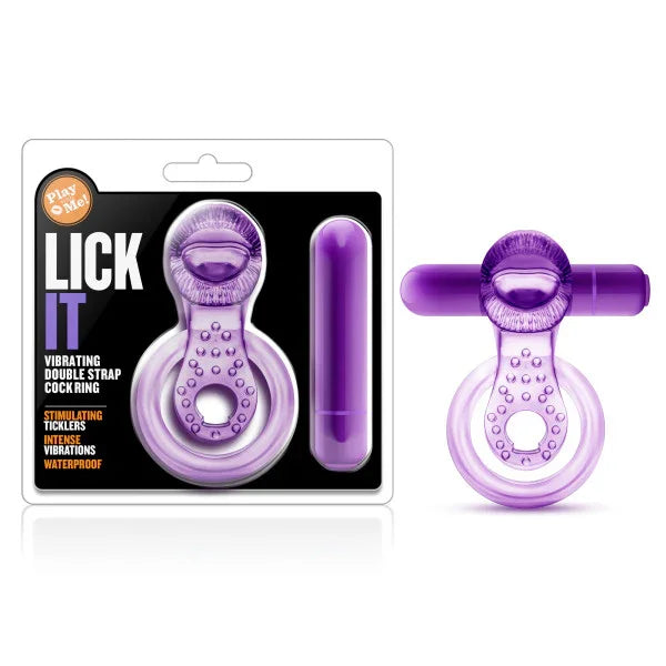 Play With Me - Lick It - Vibrating Cock & Ball Rings - Take A Peek