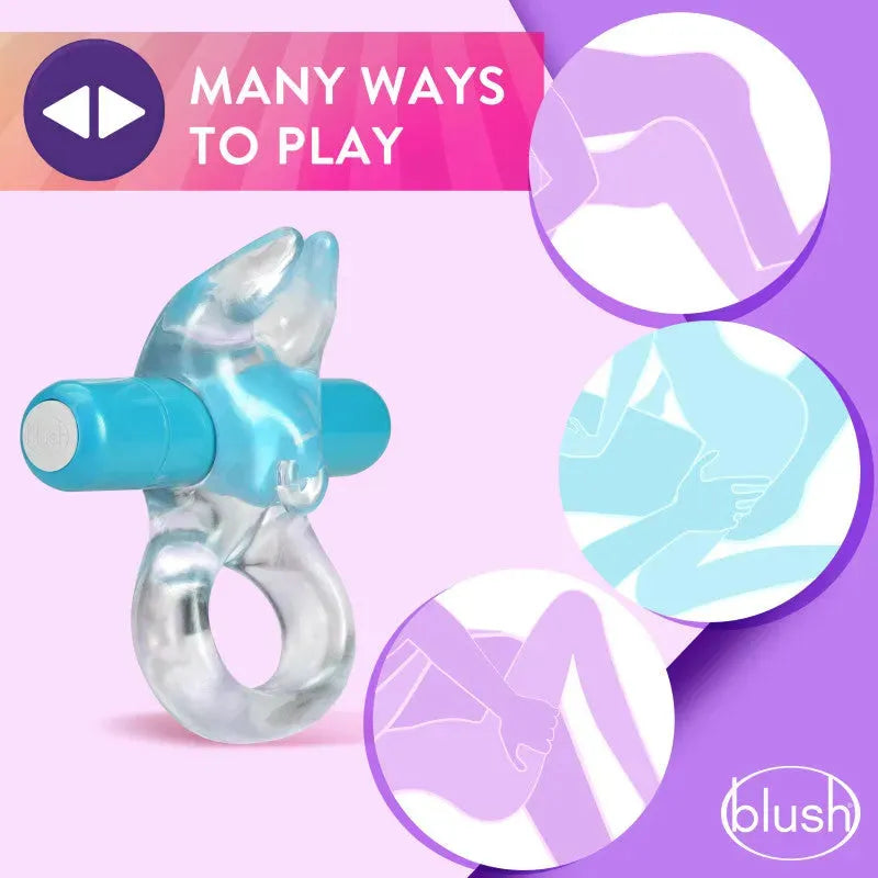 Play With Me Bull Vibrating C-Ring - Take A Peek