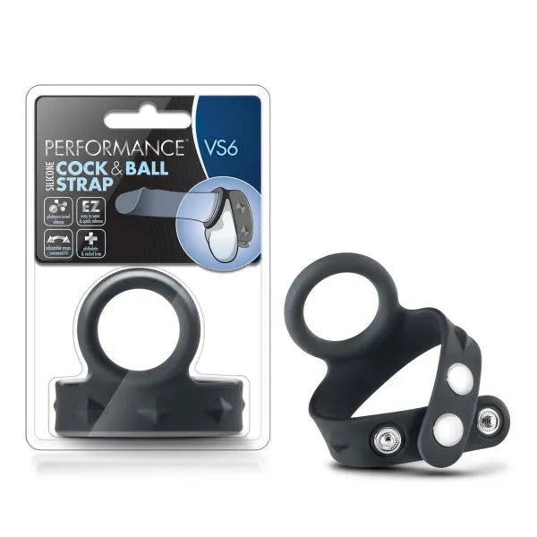 Performance VS6 Silicone Cock & Ball Strap - Take A Peek