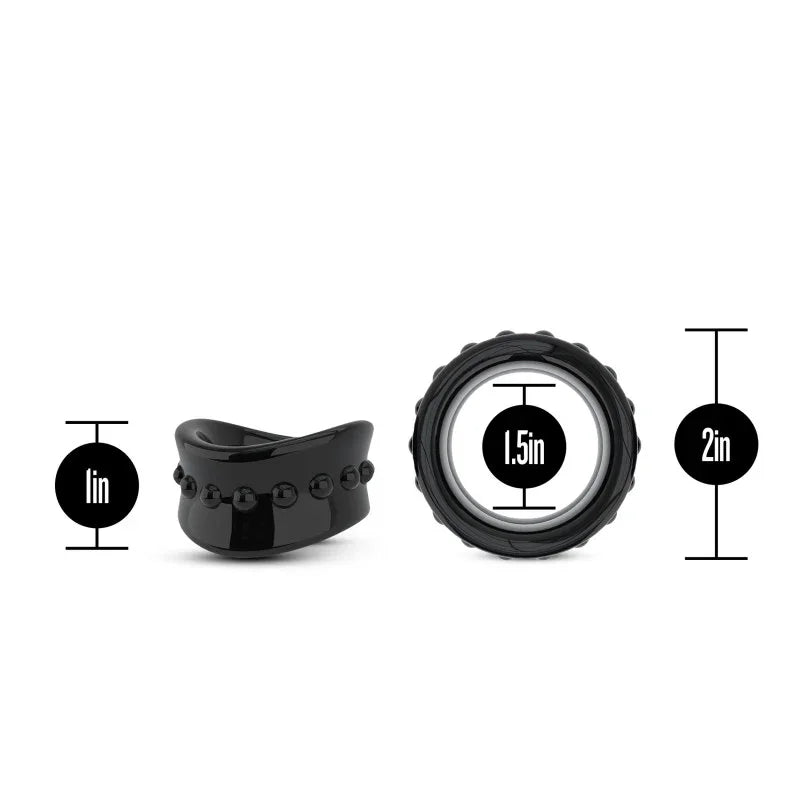 Stay Hard Beef Ball Stretcher - 3.8 cm Ball Stretcher Ring - Take A Peek