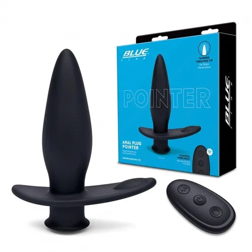 Blue Line Impaler - Deep Drilling Remote Controlled Butt Plug - Take A Peek