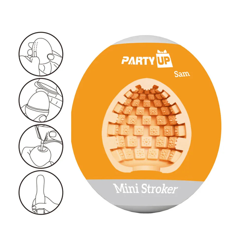 Party Up SAM Mini Stroker - Mini Stroker - Take A Peek