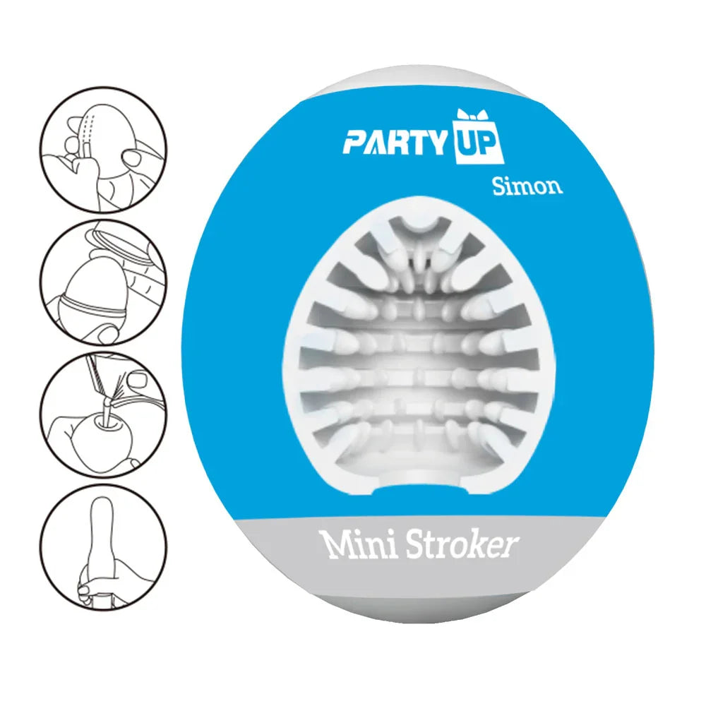 Party Up SIMON Mini Stroker - Mini Stroker - Take A Peek
