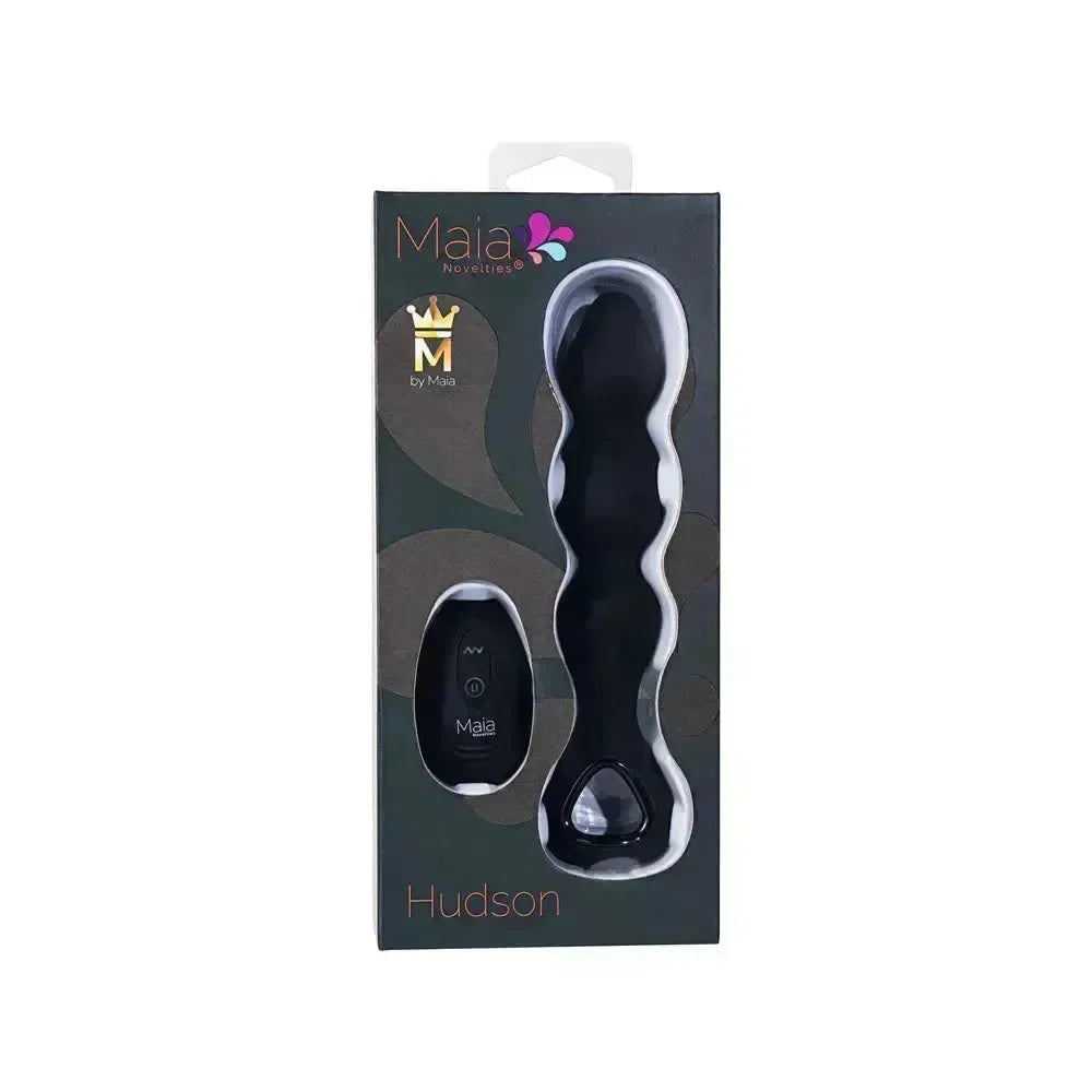 Maia HUDSON - 19 cm USB Rechargeable Anal Vibrator with Wireless Remote - Take A Peek