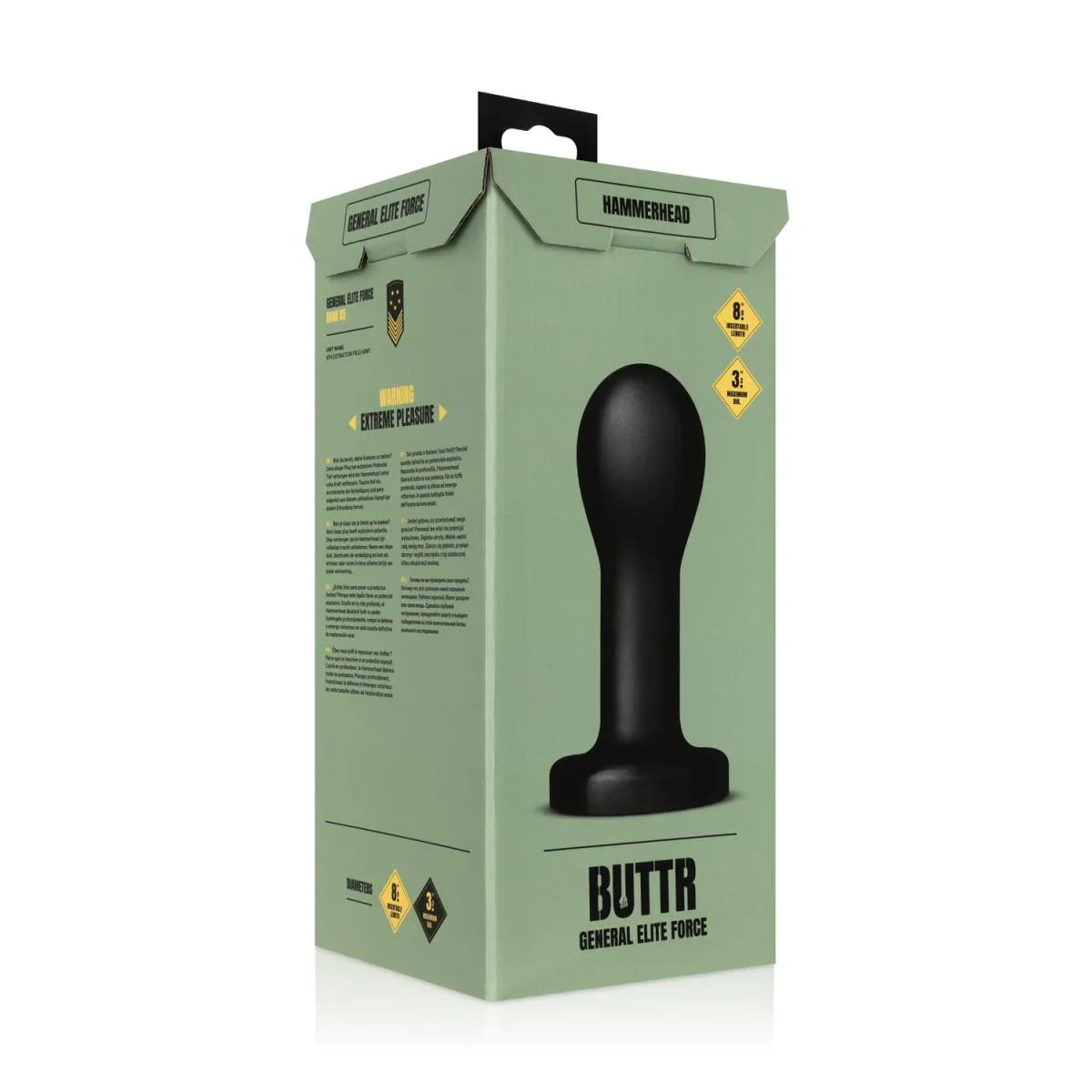 BUTTR - Hammerhead Butt Plug - Take A Peek