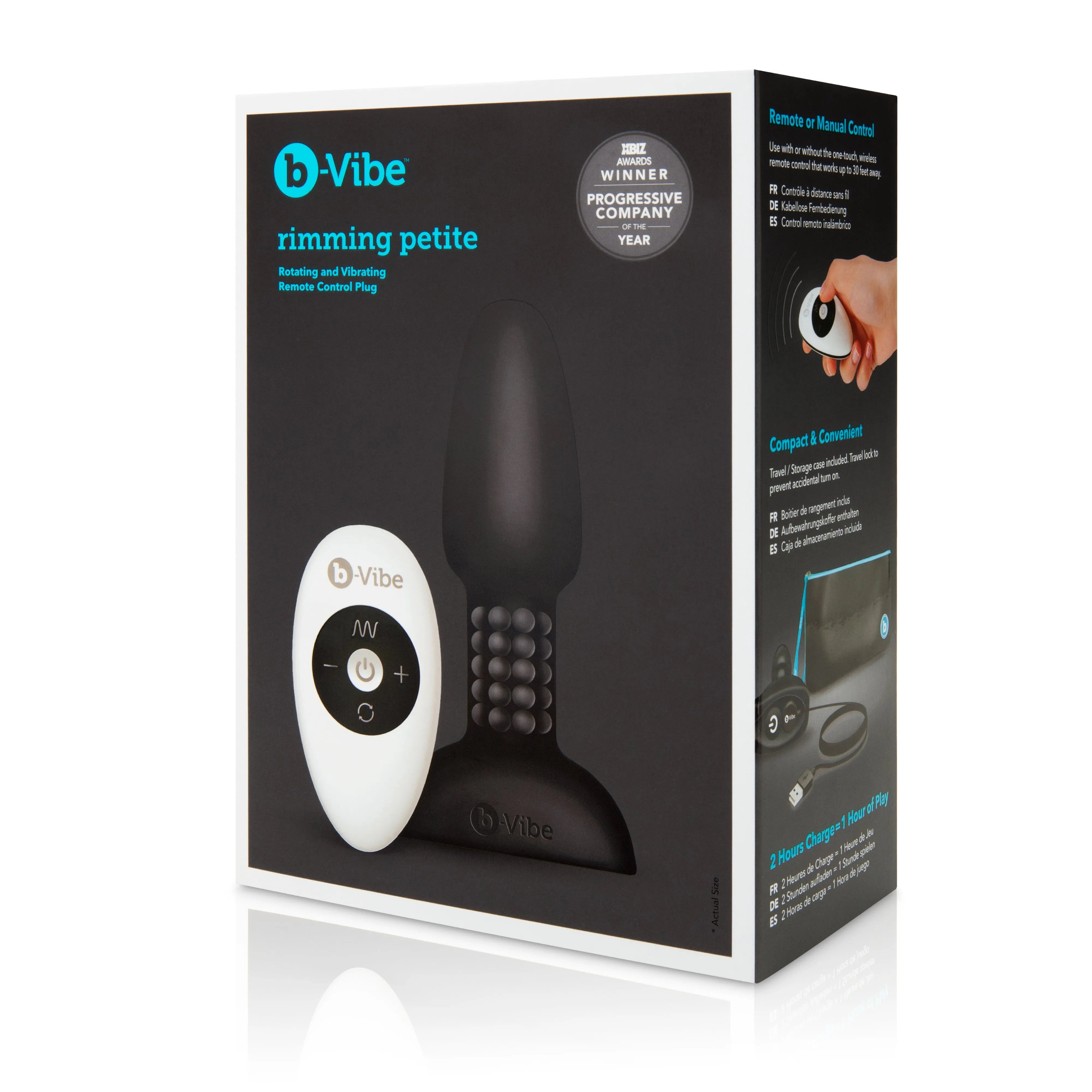 b-Vibe RIMMING PETITE BLACK - Take A Peek