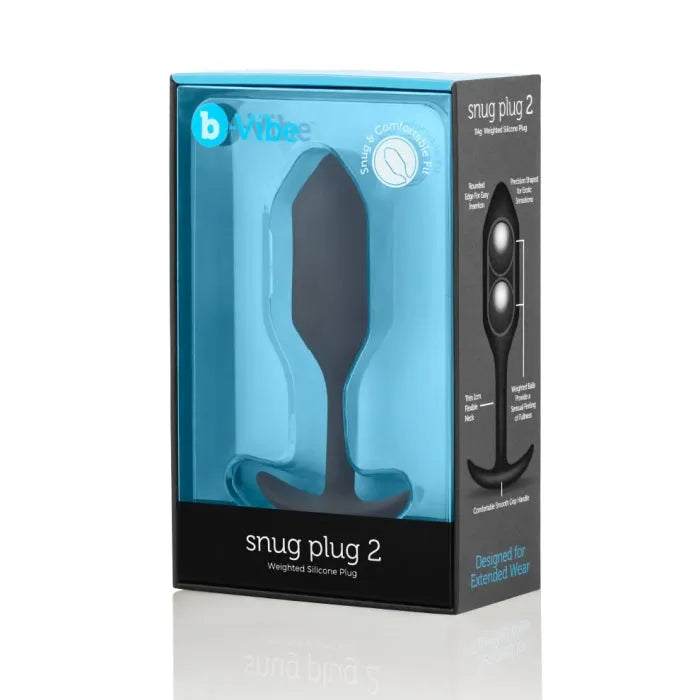 b-Vibe SNUG PLUG 2 BLACK - Take A Peek