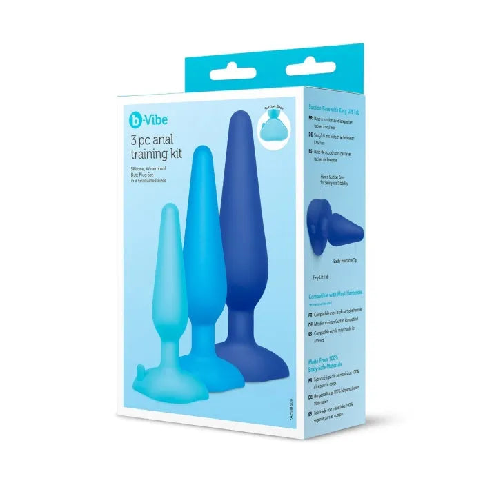 B-Vibe 3 PC ANAL TRAINING KIT - Take A Peek