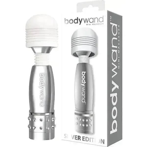 Bodywand Mini - Silver Mini Massager Wand - Take A Peek