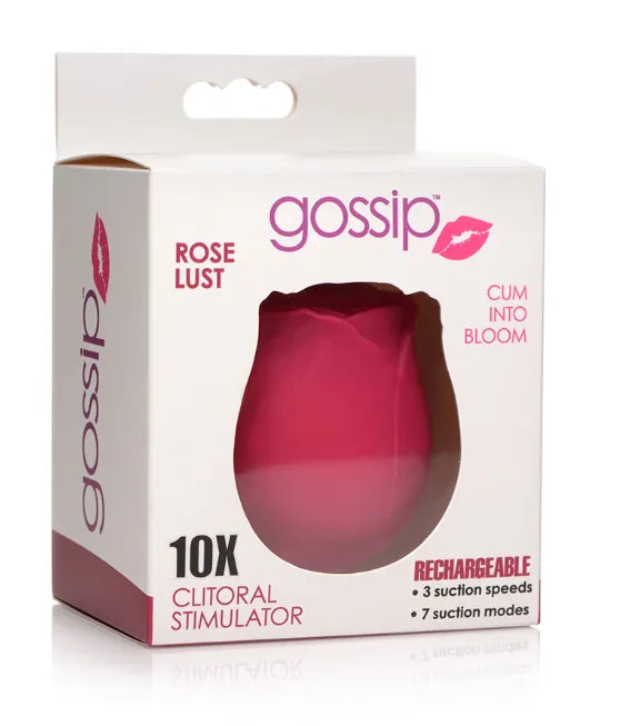 GOSSIP CUM INTO BLOOM CLITORAL VIBRATOR - ROSE LUST - Take A Peek