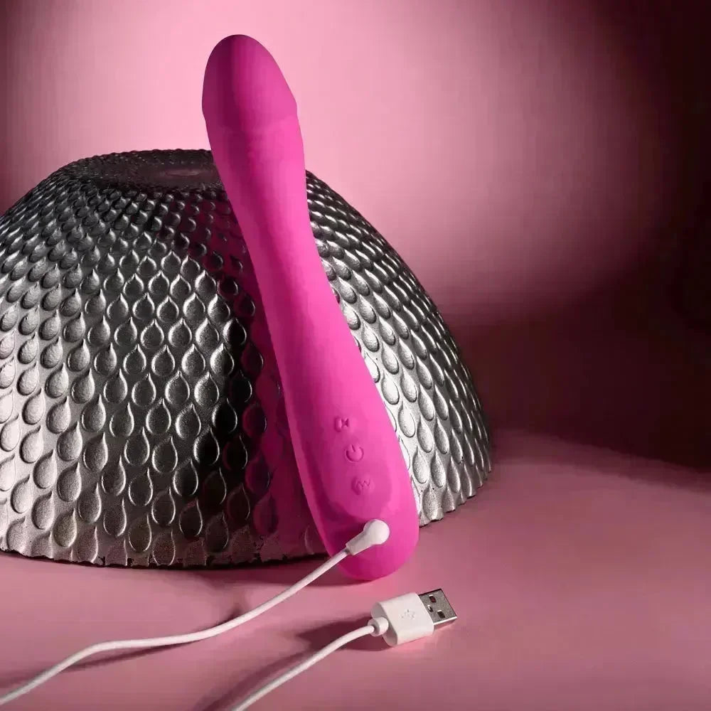 Evolved SUGAR RUSH - 21.6 cm USB Rechargeable Vibrator - Take A Peek