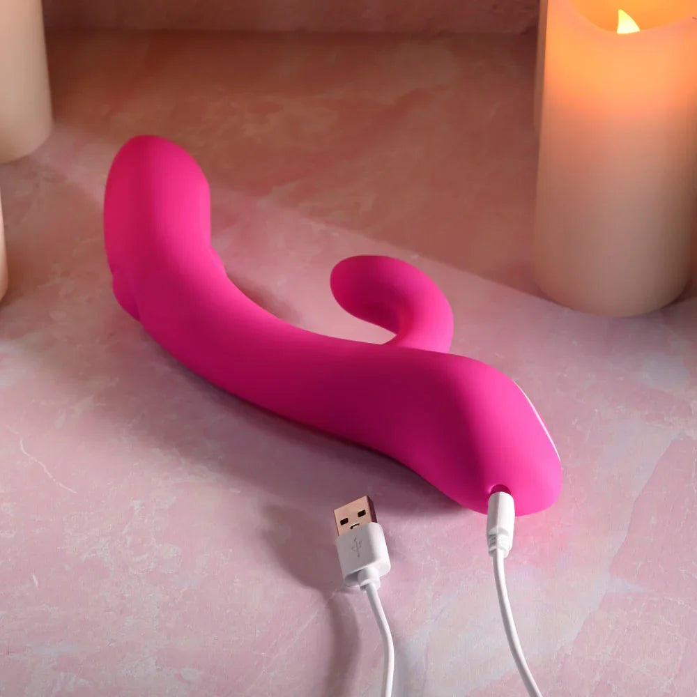 Evolved G-TAPPER - USB Rechargeable Rabbit Vibrator - Take A Peek