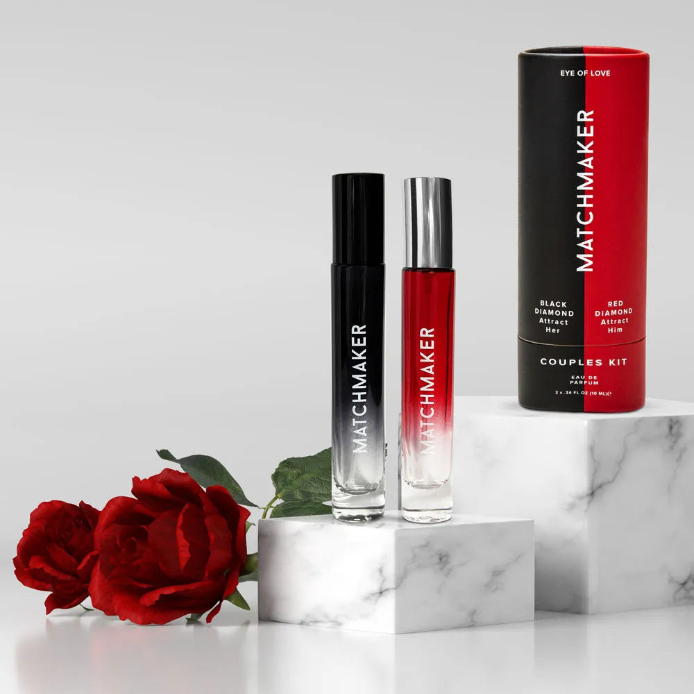 Eye of Love Matchmaker Couples Kit Pheromone Parfums - His and Hers Pheromone Parfum - 2 x 10ml Sprays - Take A Peek