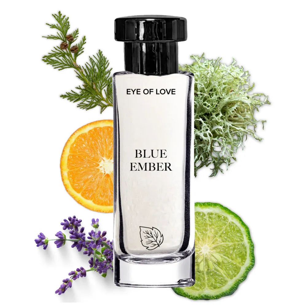 Eye Of Love Love In Bloom Blue Ember Pheromone Cologne - 30ml - Citrus & Cedar Scented Pheromone Cologne for Men to attract Women - 30 ml Spray - Take A Peek