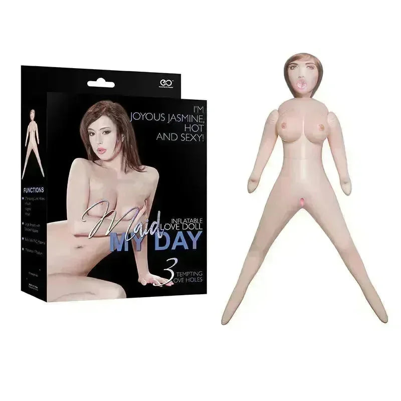 Maid My Day - Joyous Jasmine - Inflatable Love Doll - Take A Peek