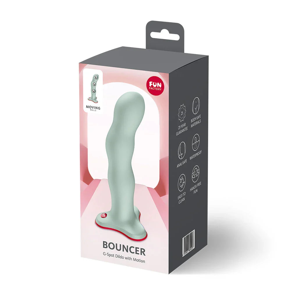 Fun Factory BOUNCER Light - Light 18 cm Dildo - Take A Peek