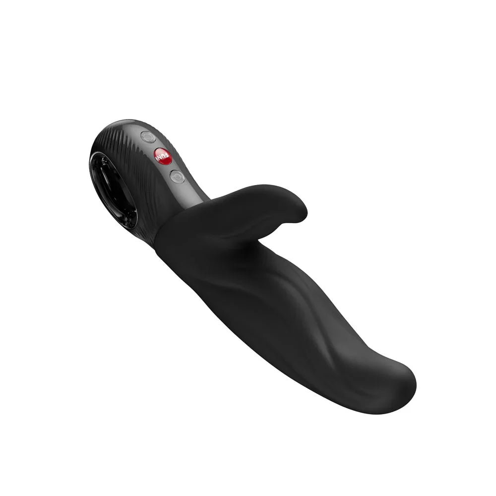 Fun Factory LADY BI Black - Black 21.8 cm USB-C Rechargeable Vibrator - Take A Peek