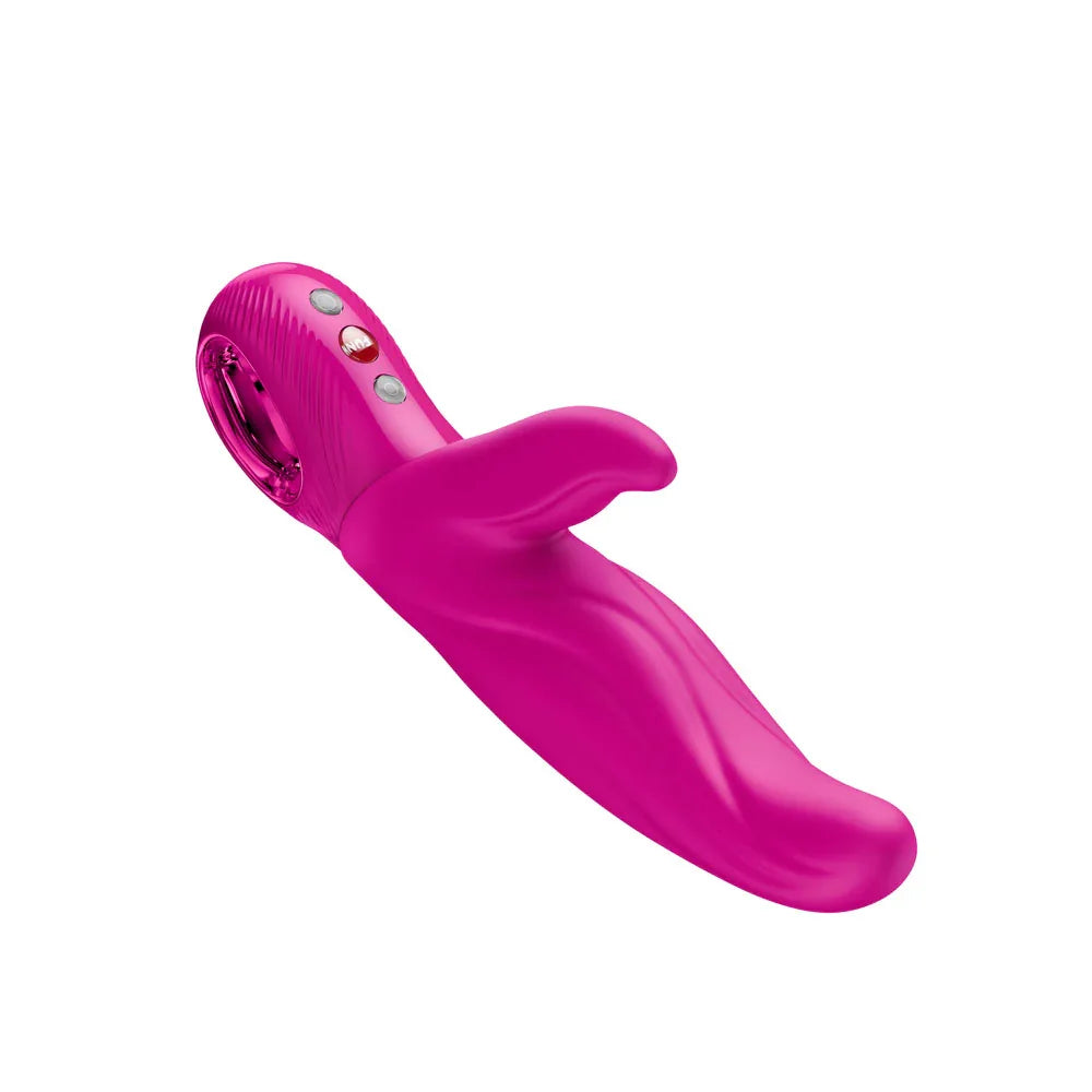 Fun Factory LADY BI Magenta - Magenta 21.8 cm USB-C Rechargeable Vibrator - Take A Peek