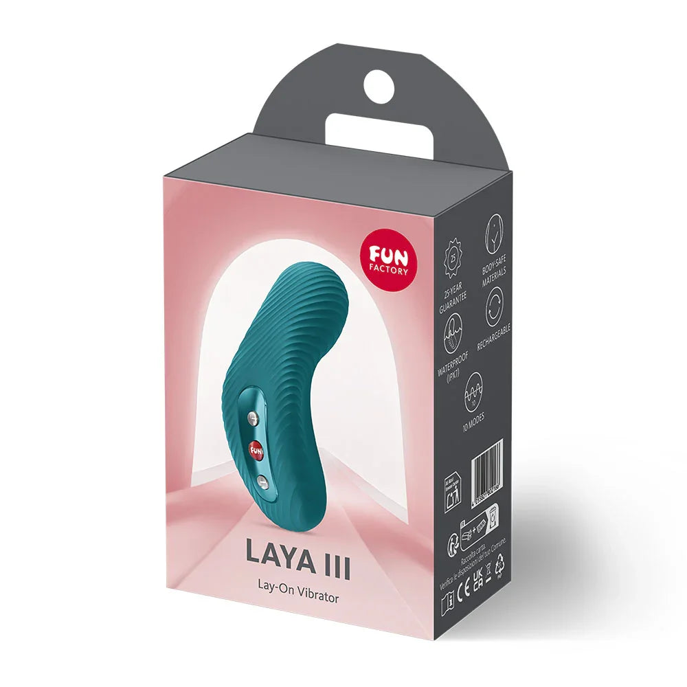 Fun Factory LAYA III Bottle - Bottle USB-C Rechargeable Stimulator - Take A Peek