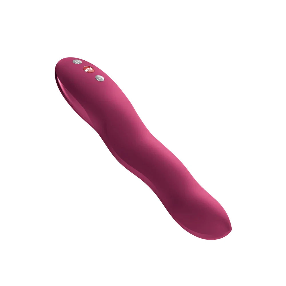 Fun Factory STRONIC WAVE Wine - Wine USB-C Rechargeable Thrusting Vibrator - Take A Peek