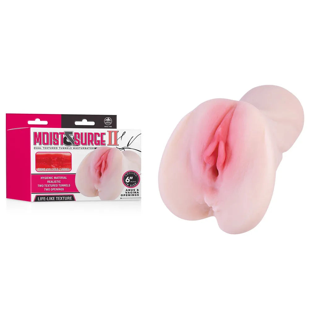Moist & Surge II - Dual Layer Vagina Stroker - Take A Peek