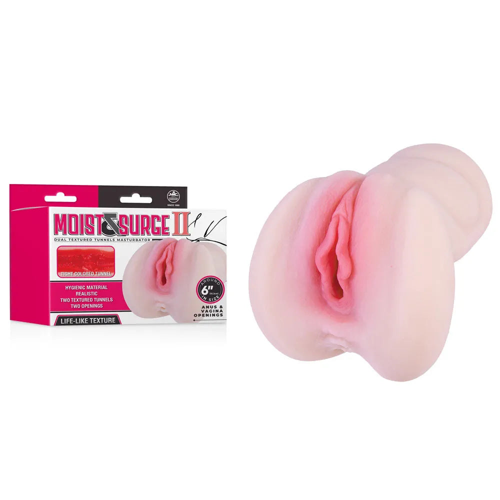 Moist & Surge II - Dual Layer Vagina Stroker - Take A Peek