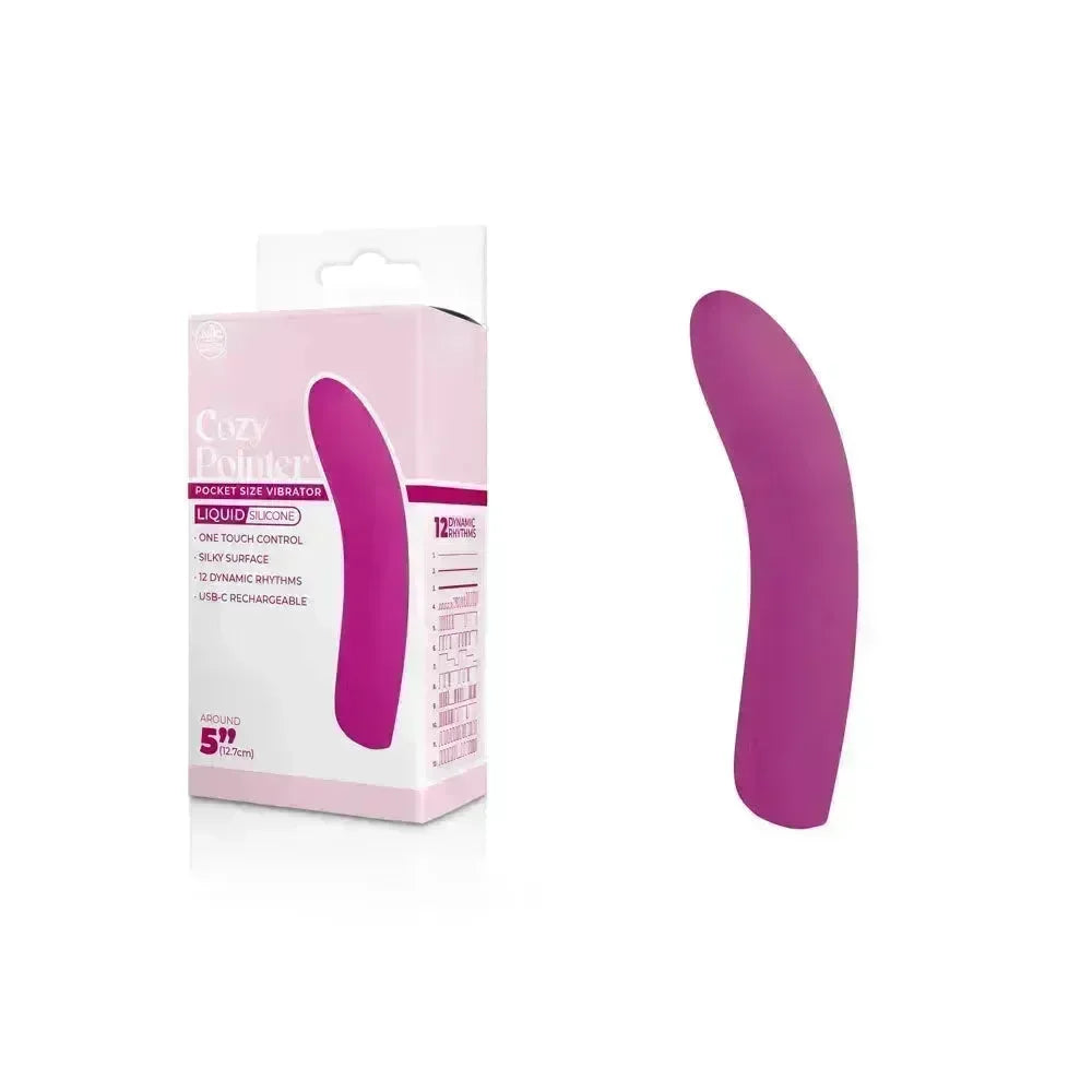 Cozy Pointer - - 12.7 USB Rechargeable Mini Vibrator - Take A Peek