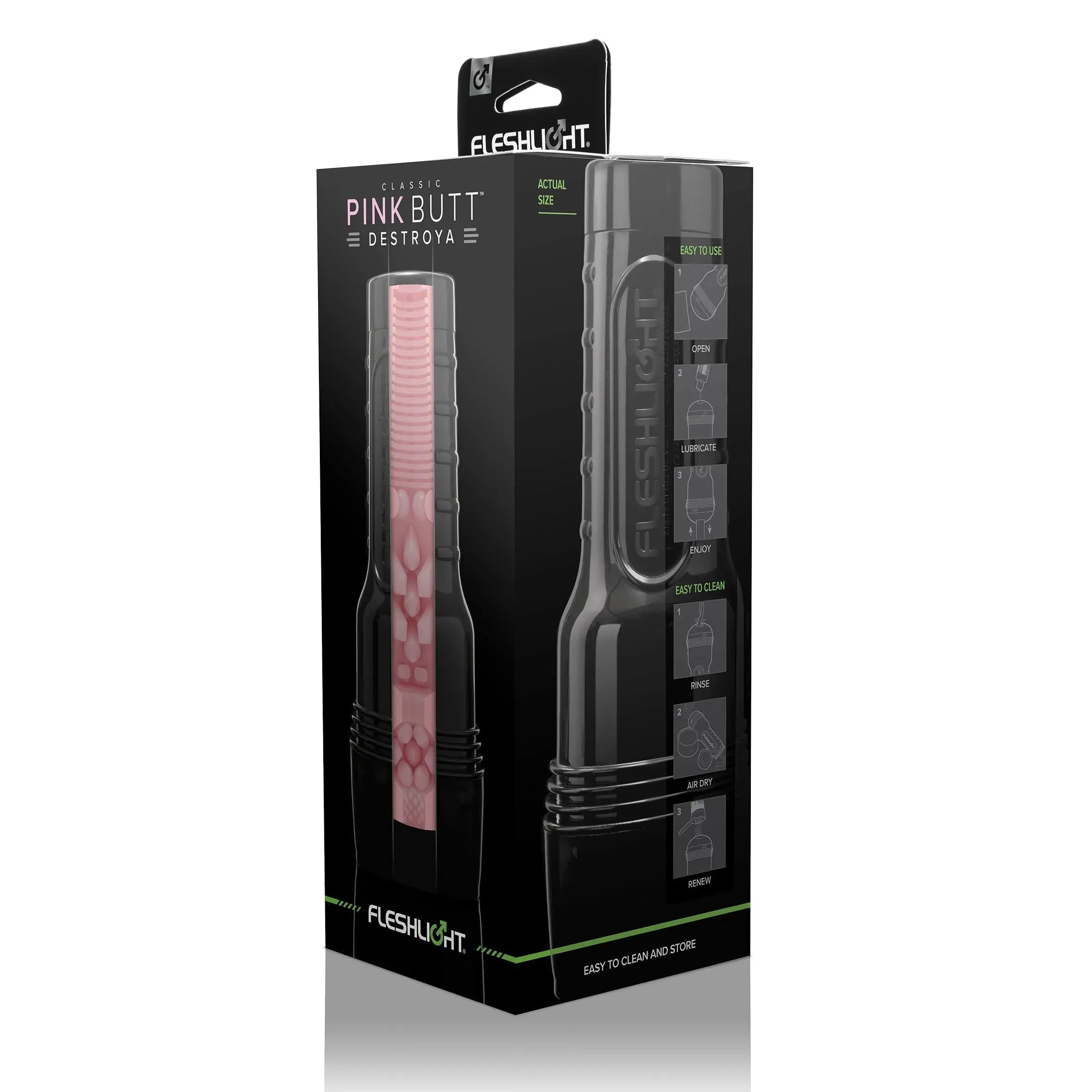 Fleshlight Pink Butt Destroya - Take A Peek