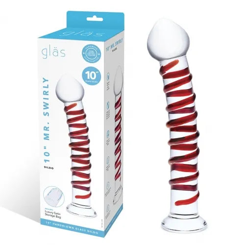 10" Mr. Swirly Dildo - Take A Peek