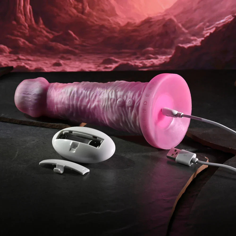 Gender X WHIMSICAL - USB Rechargeable Vibrating Fantasy Dildo with Wireless Remote - Take A Peek