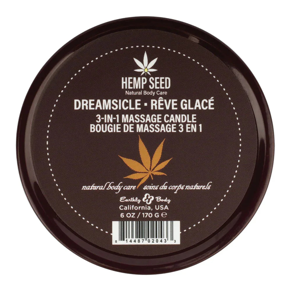 Hemp Seed 3-In-1 Massage Candle - Take A Peek