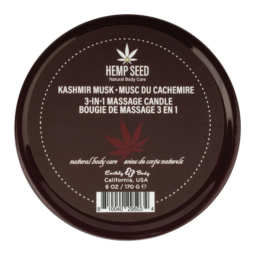 Hemp Seed 3-In-1 Massage Candle - Take A Peek