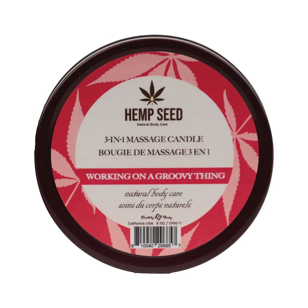 Hemp Seed 3-In-1 Massage Candle - Take A Peek
