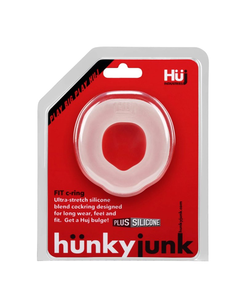 Hunky Junk Fit ergo long-wear c-ring - Ice-HUJ-112-ICE
