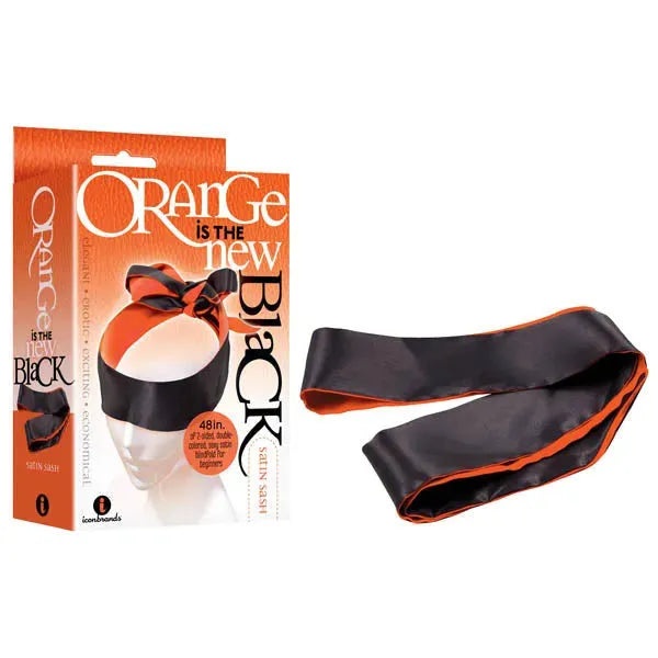 Orange Is The New - Satin Sash - Take A Peek