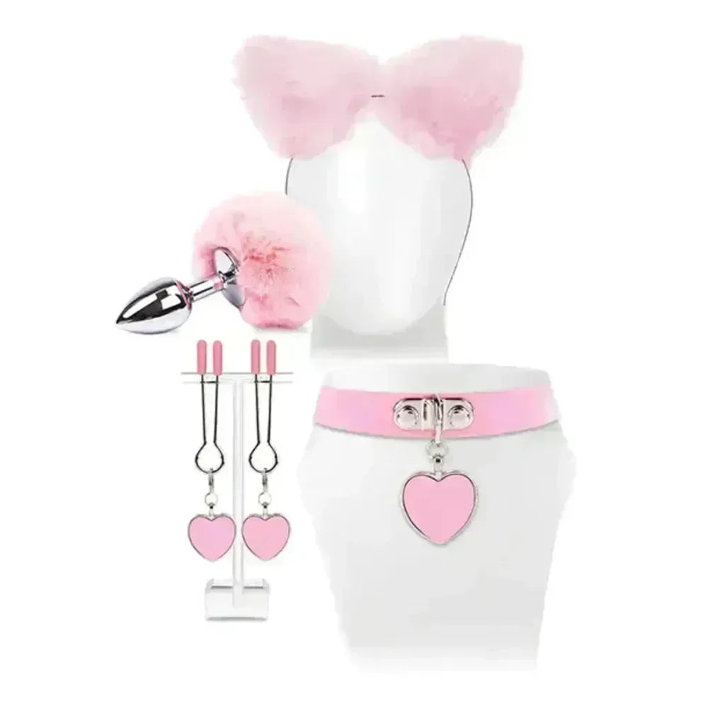 Try-Curious Kitty Kit - Cosplay Kit - 5 Piece Set - Take A Peek
