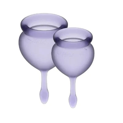 Satisfyer Feel Good Menstrual Cup (Lilla) - Take A Peek