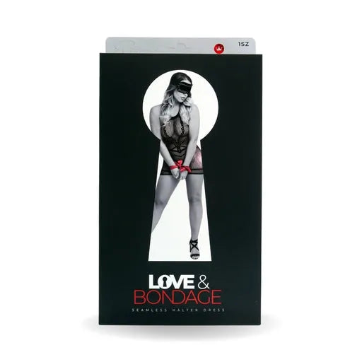 Bondage Set L157 Dress Black - Take A Peek