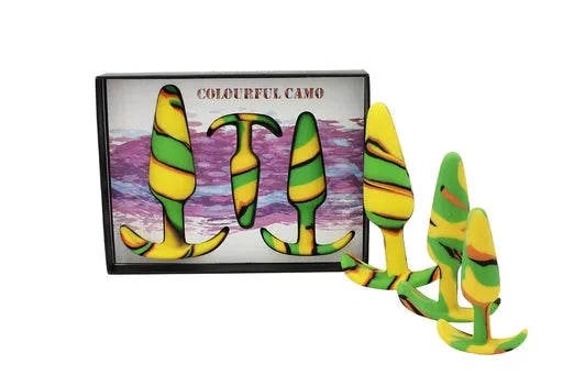 Colourful Camo SAIL Anal Kit Yellow - Take A Peek