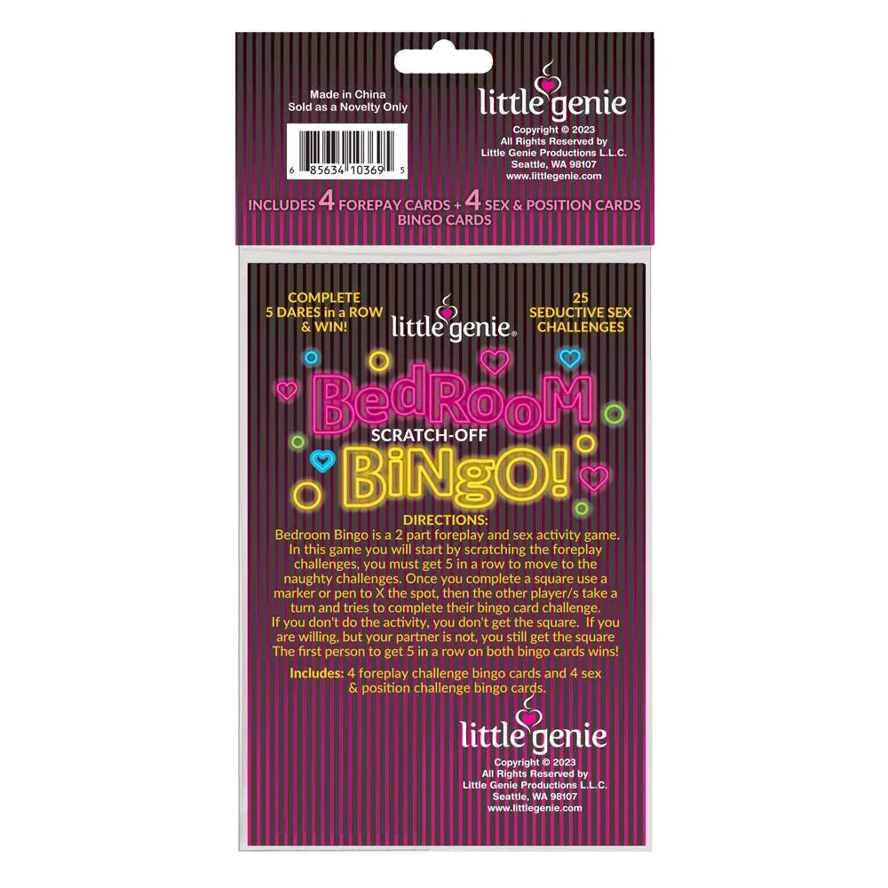 Bedroom Bingo - Take A Peek