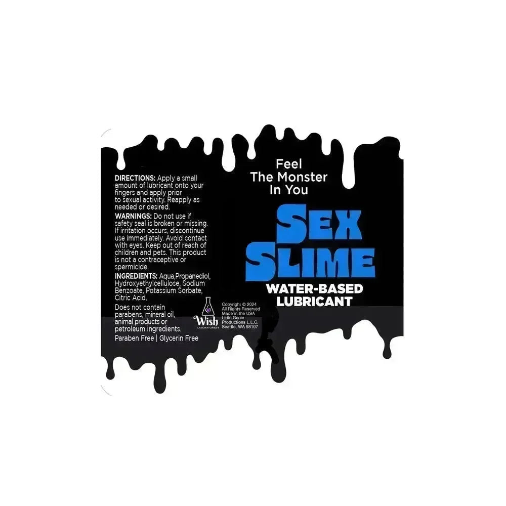 Sex Slime - - Water Based Lubricant - 60 ml Bottle - Take A Peek