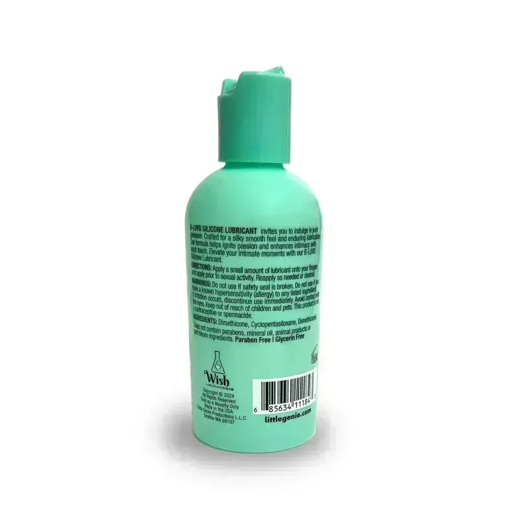 B-LUVD Silicone Lubricant - Silicone Lubricant - 118 ml Bottle - Take A Peek